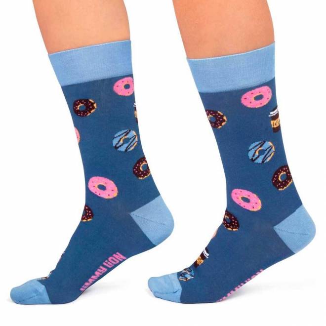 Calcetines Jimmy Lion Mujer Camping Donuts & Coffee