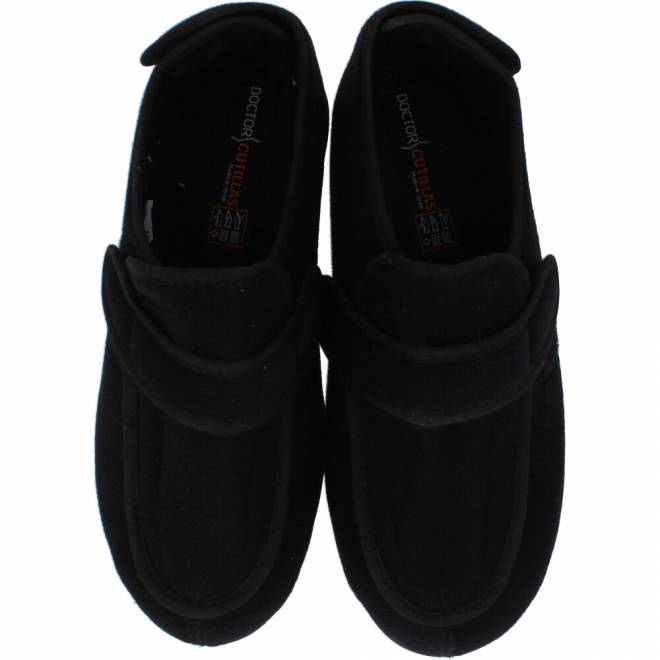 Doctor Cutillas - Zapatillas Casa Velcros Negro