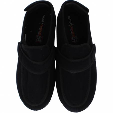 Doctor Cutillas - Zapatillas Casa Hombre Velcros Negro