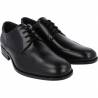 Baerchi - Zapato de vestir negro hombre ancho especial