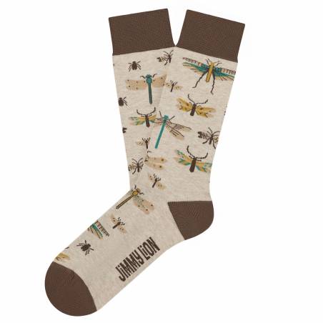 Jimmy Lion - Calcetines Insects Beige