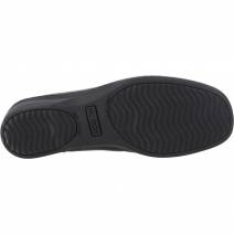 Notton - Zapato Mujer Elásticos Piel Negro