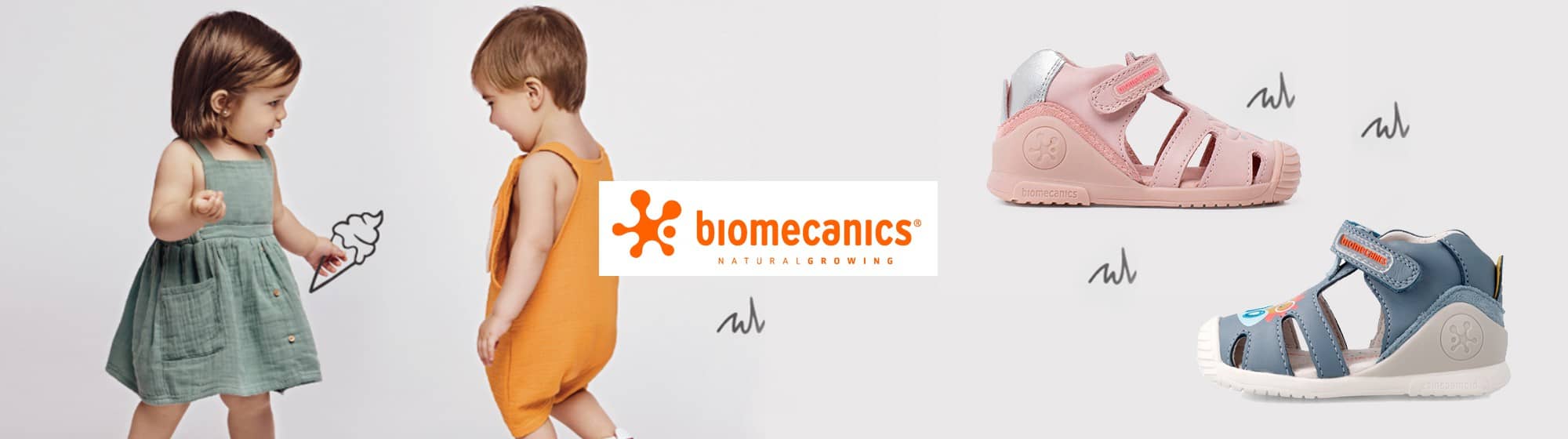 Sandalias Biomecanics para bebés